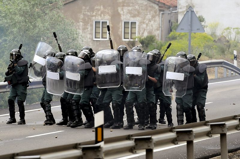 PROTESTAS DEL SECTOR DE LA MINERÍA LEONESA