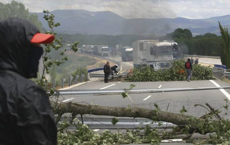 Huelga mineros León y Asturias