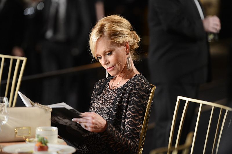 Melanie Griffith acudió en esta ocasión sin Antonio Banderas.