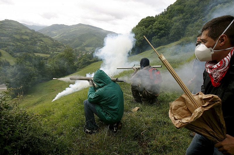 La minería del carbón en Asturias, en huelga