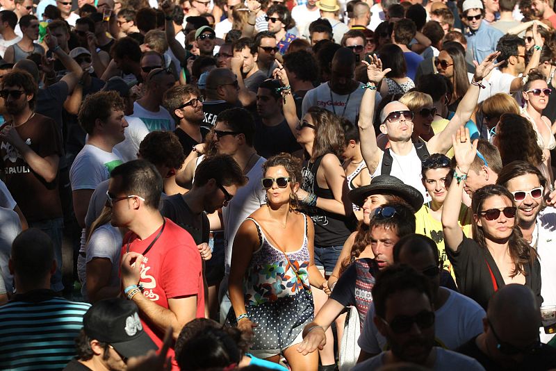 Ambiente de Sónar 2012 viernes