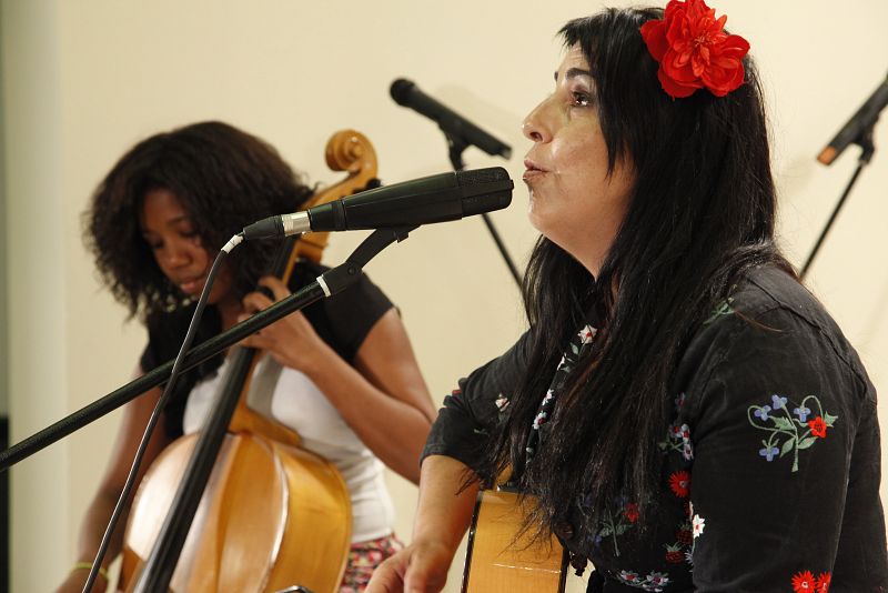 Batalla de bandas en el Instituto Cervantes: Amparo Sánchez