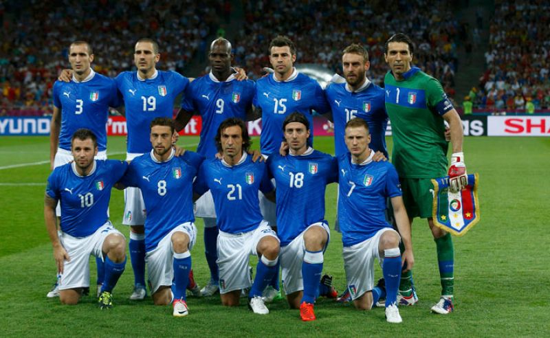 El once de Italia