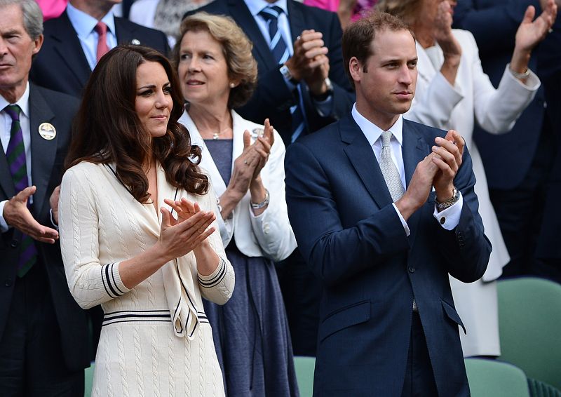 Kate Middleton disfruta del tenis de Wimbledon