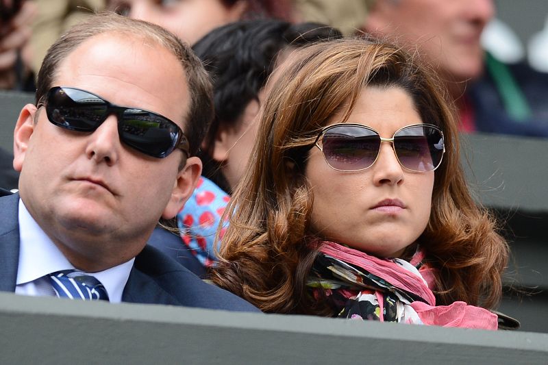 Mirka, la mujer de Roger Federer
