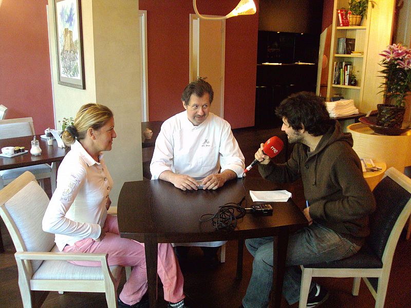 Juanjo Cubero entrevista a Philippe Brun, chef del restaurante Le Pont d'Alleyras