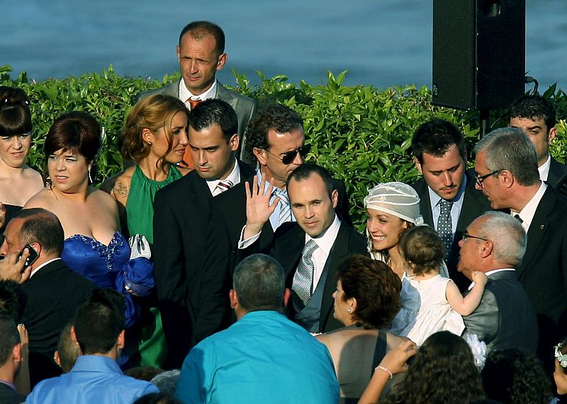 BODA DE ANDRÉS INIESTA Y ANNA ORTIZ