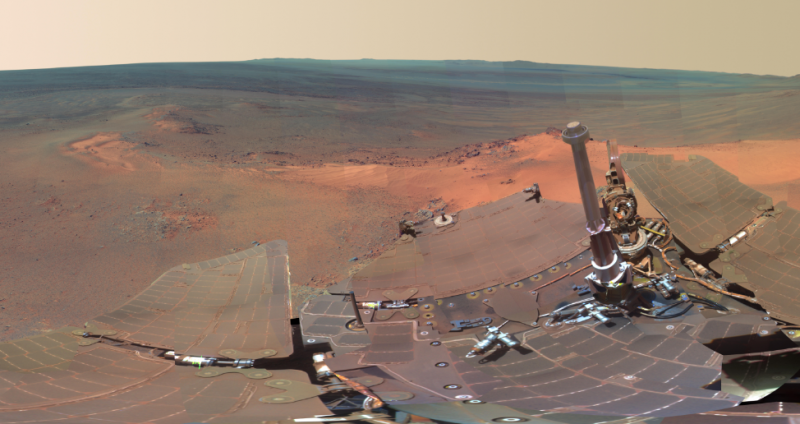 El pasado 2 de julio, el Opportunity superó los 3.000 días en la superficie marciana
