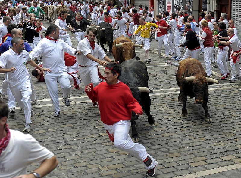 CUARTO ENCIERRO DE LOS SANFERMINES 2012