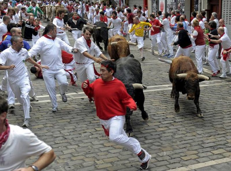 CUARTO ENCIERRO DE LOS SANFERMINES 2012