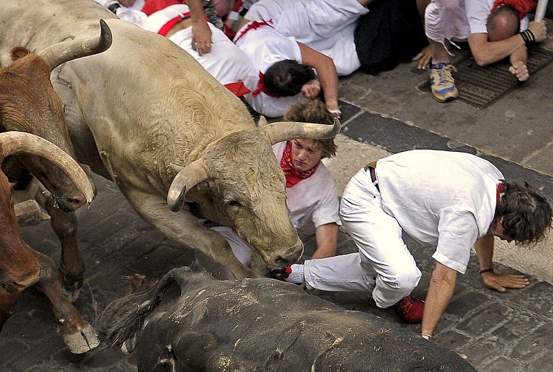 QUINTO ENCIERRO DE LOS SANFERMINES 2012