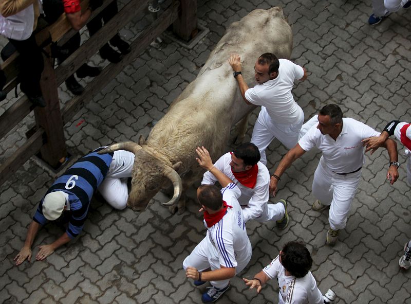 QUINTO ENCIERRO DE LOS SANFERMINES 2012