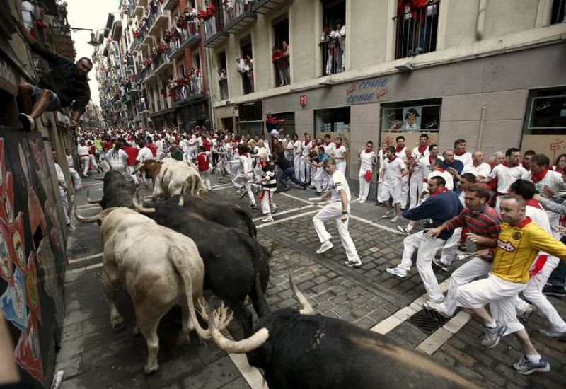 QUINTO ENCIERRO SANFERMINES 2012