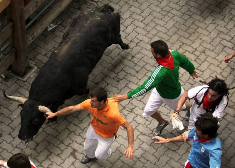 QUINTO ENCIERRO DE LOS SANFERMINES 2012