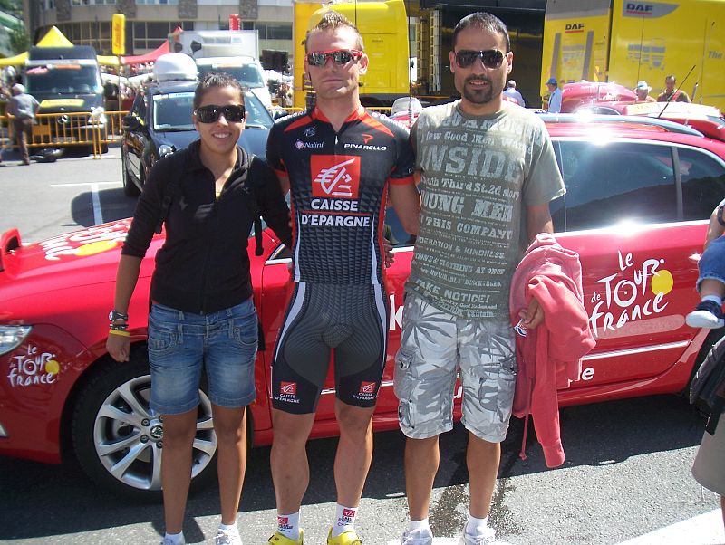 Con el murciano José Joaquin Rojas