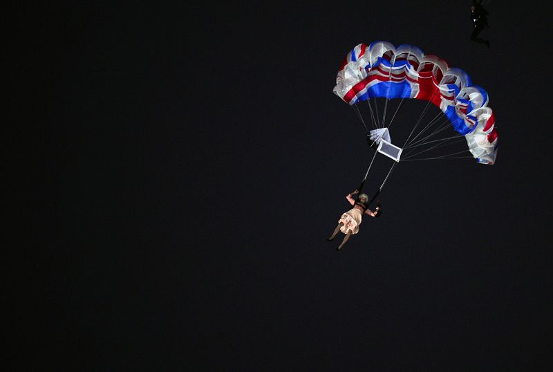 Estrellas en la inauguración de Londres 2012