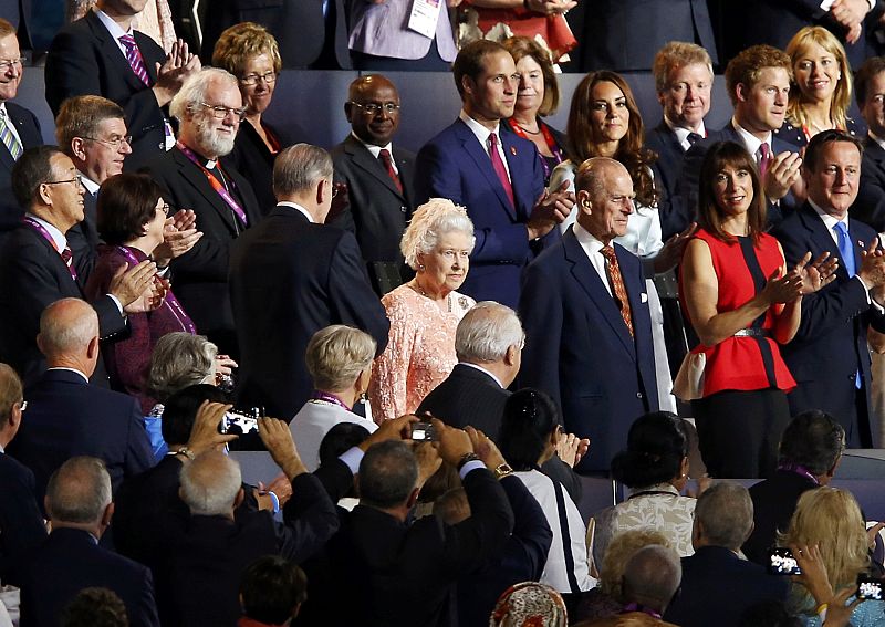 Estrellas en la inauguración de Londres 2012