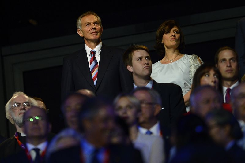 Estrellas en la inaugruación de Londres 2012