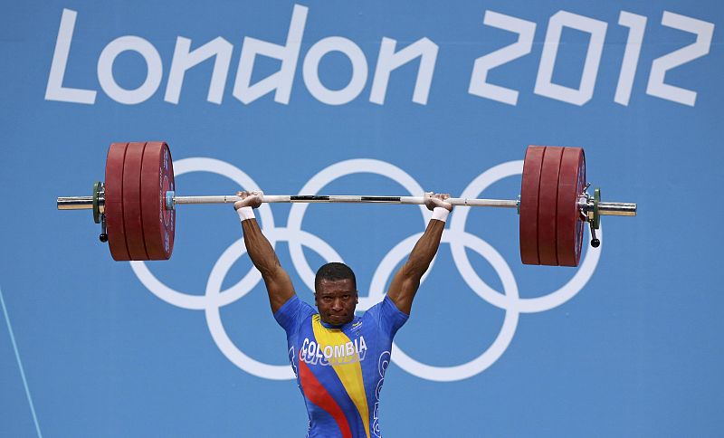 Oscar Figueroa Mosquera consigue un nuevo récord olímpico en 62Kg en Londres 2012