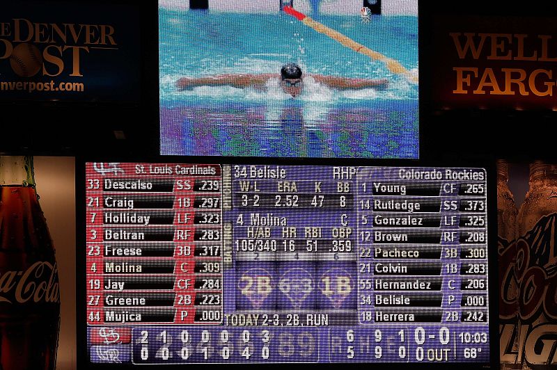 La semifinal de los 200m. individual masculino en la que participarón Michael Phelps y Ryan Lochte fuerón seguidas en todas partes en Estados Unidos.