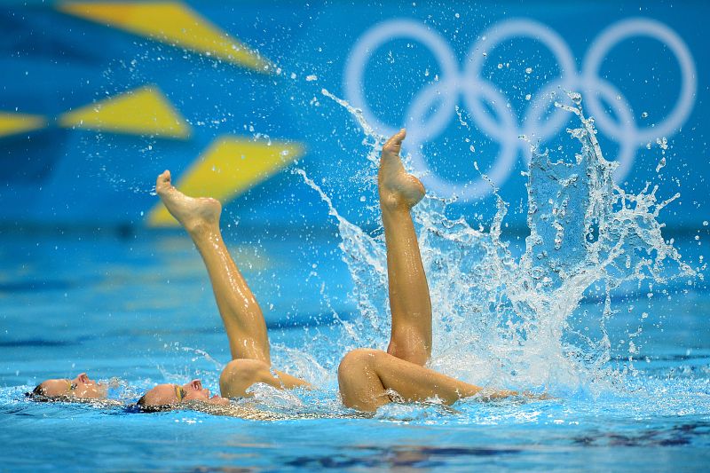 El dúo italiano de sincronizada en Londres 2012