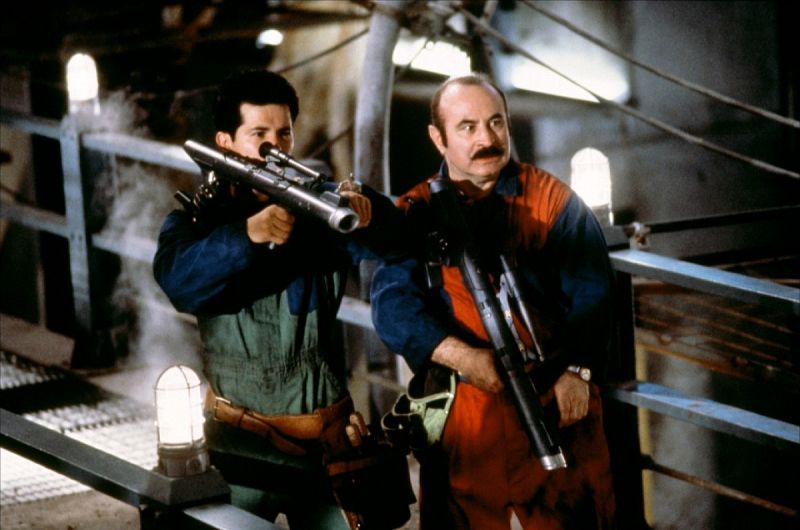 Bob Hoskins en una escena de 'Super Mario Bros'