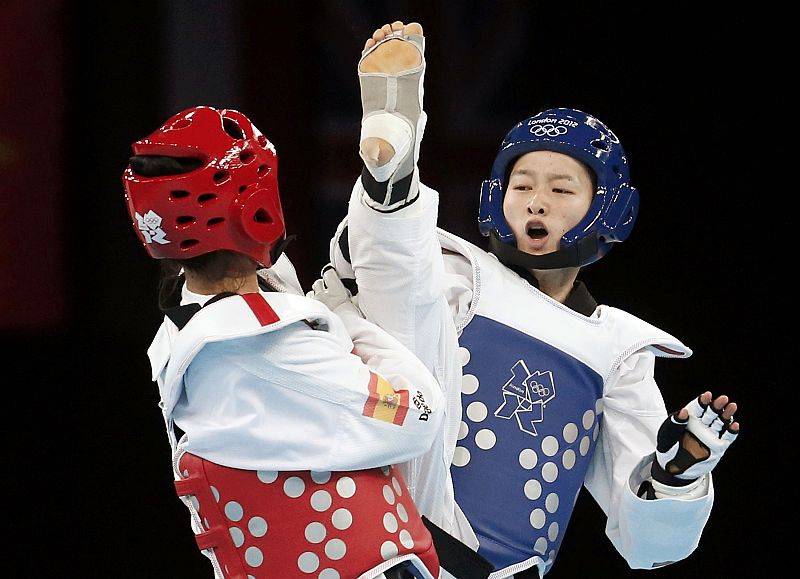 La china Wu Jingyu ha dominado el combate de principio a fin.