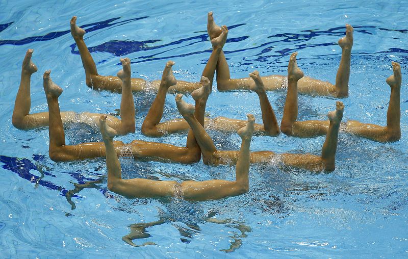 ESPAÑA, BRONCE EN LA FINAL DE NATACIÓN SINCRONIZADA POR EQUIPOS