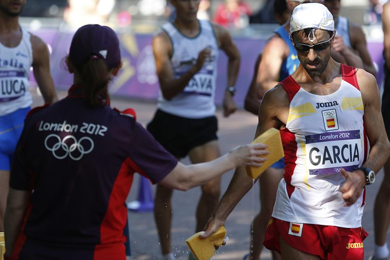 Prueba de 50 kilómetros marcha en Londres