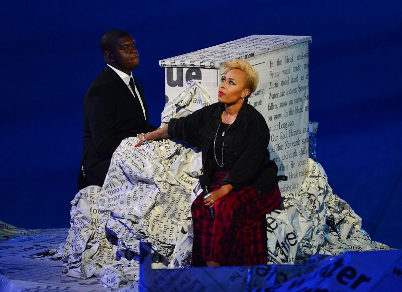 Emeli Sande abre la ceremonia de clausura de los Juegos de Londres