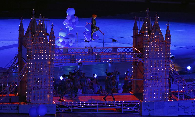 Una reproducción del Puente de Londres