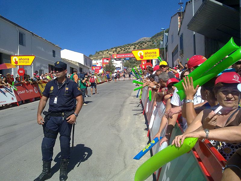 Mucho calor en Valdepeñas, Jaén.