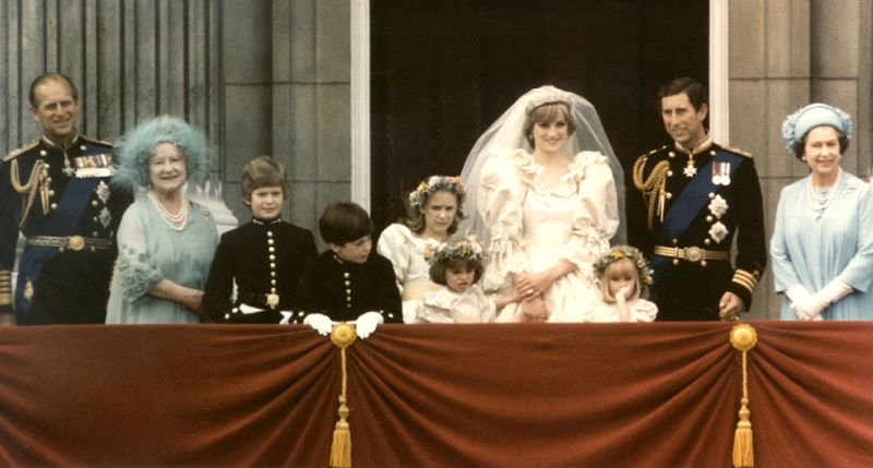 La princesa Diana y el príncipe Carlos se casaron un 29 de julio 1981 en la catedral de San Pablo de Londres.