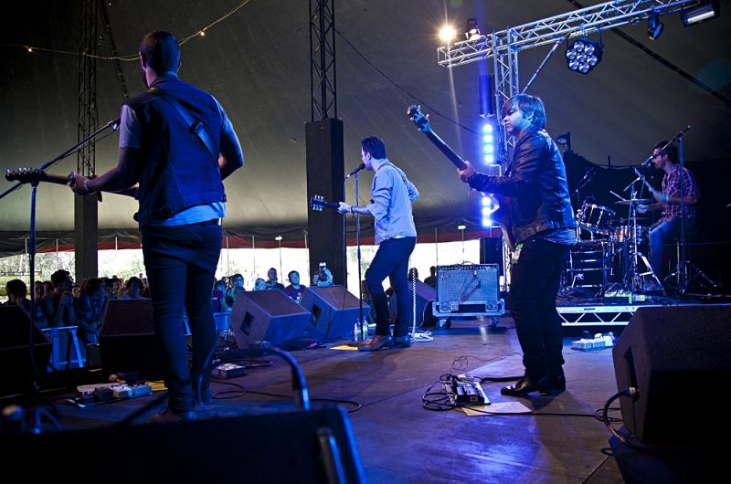 L.A. en el festival de Reading 2012