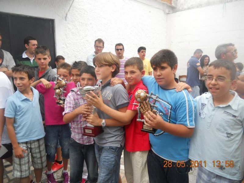 Entrega de trofeos