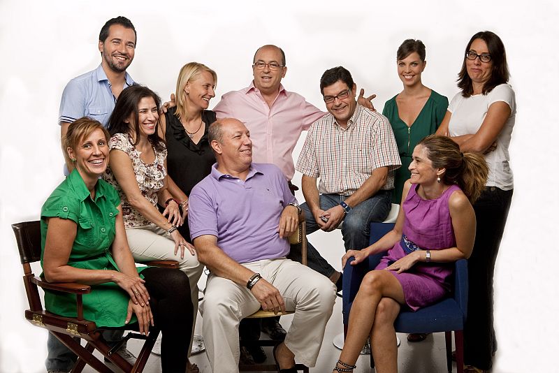 El equipo de 'El día menos pensado' al completo.