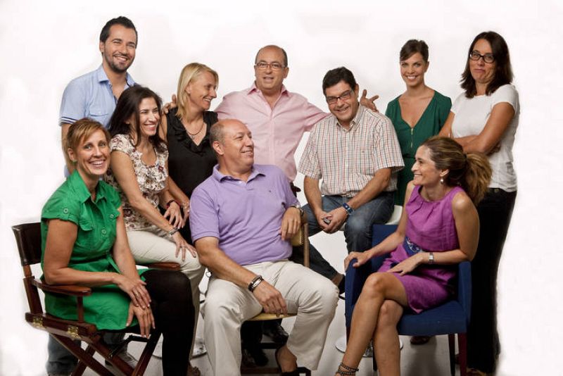El equipo de 'El día menos pensado' al completo.