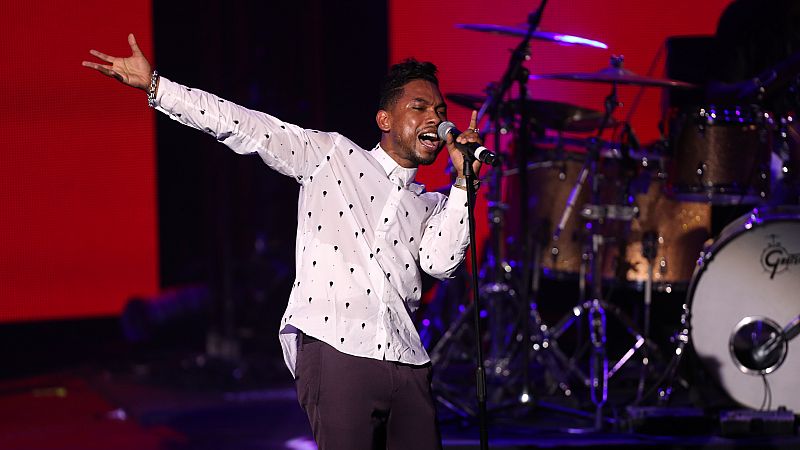 Miguel en el iTunes Festival 2012