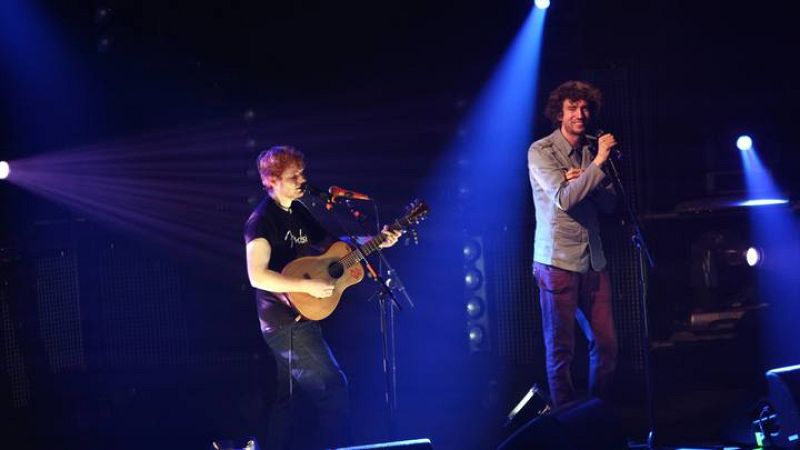 Ed Sheeran en el iTunes Festival 2012  