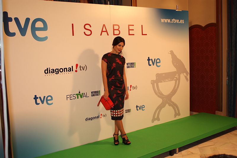 Bárbara Lennie en el estreno de Isabel