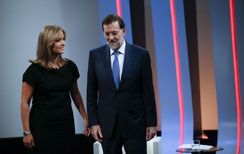 Maria Casado ha sido la encargada de conducir la primera entrevista de Mariano Rajoy en televisión desde que fue elegido presidente.