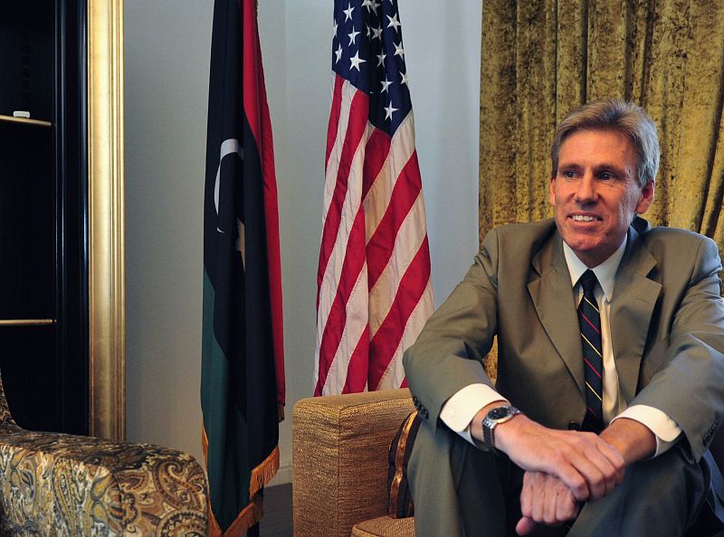 Imagen de archivo del embajador de EE.UU. en Libia, Christopher Stevens. Stevens fue asesinado durante el asalto de militantes islamistas al consulado de Bengasi