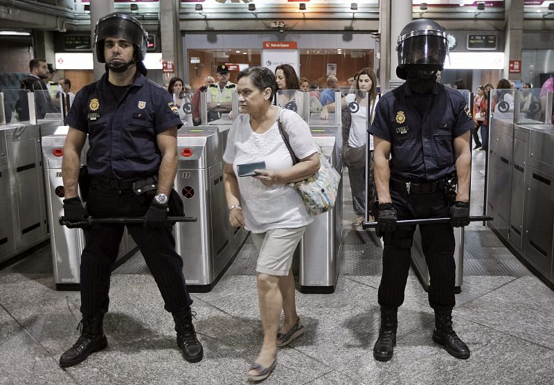 Jornada de huelga en el sector ferroviario y el transporte urbano en Madrid y Barcelona