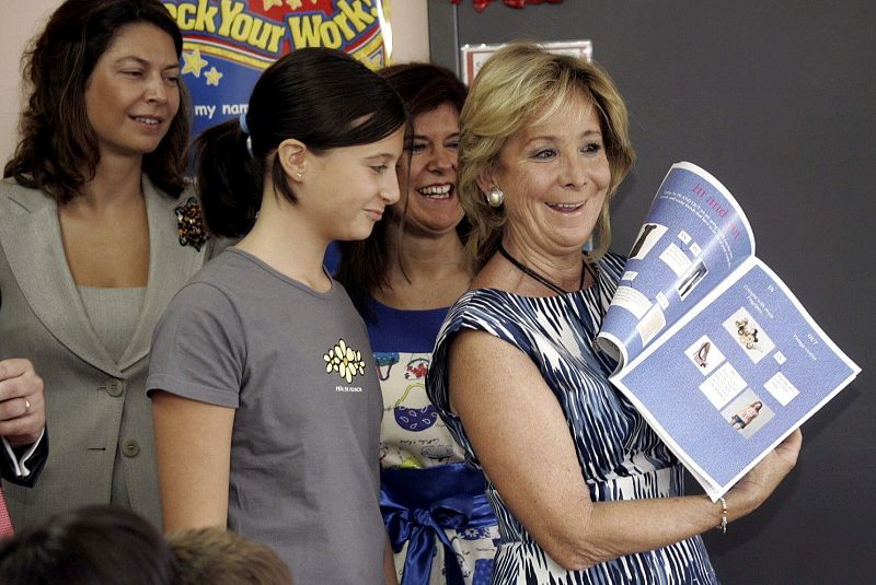 Esperanza Aguirre inaugura el curso escolar