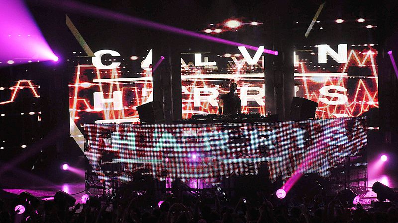 Calvin Harris en el iTunes Festival 2012