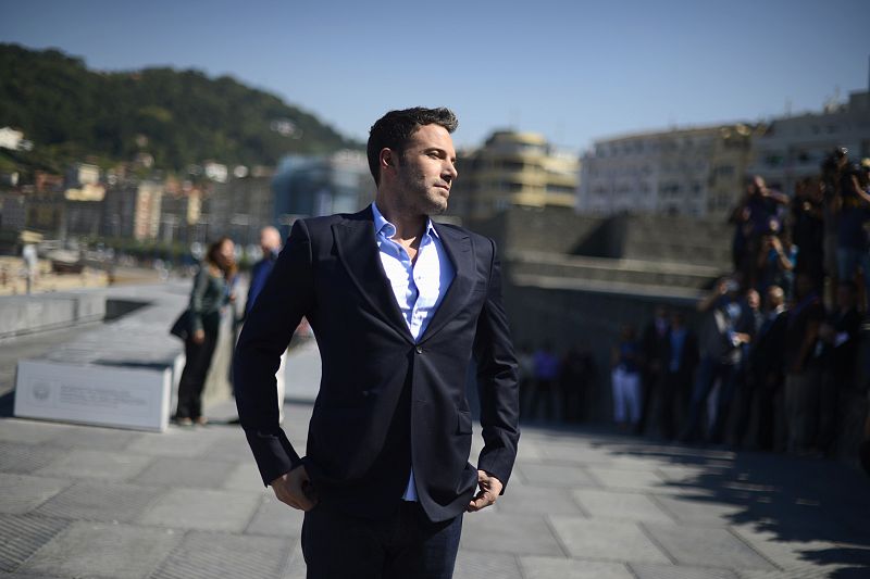 U.S. actor-director Affleck poses during a photocall to promote his film Argo on the second day of the San Sebastian Film Festival