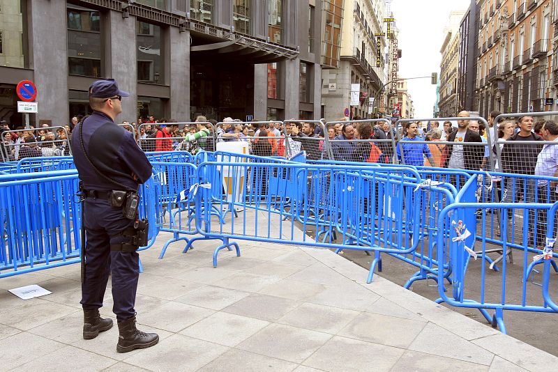 MEDIDAS DE SEGURIDAD EN EL CONGRESO DE LOS DIPUTADOS