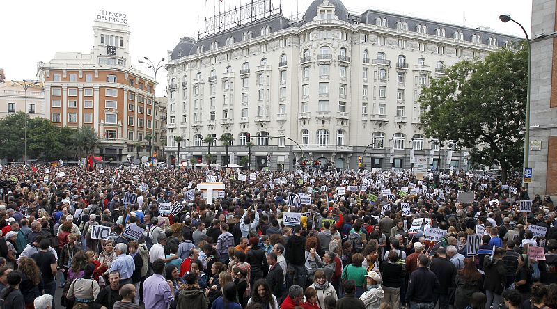 ARRANCAN LAS MARCHAS HACIA EL CONGRESO