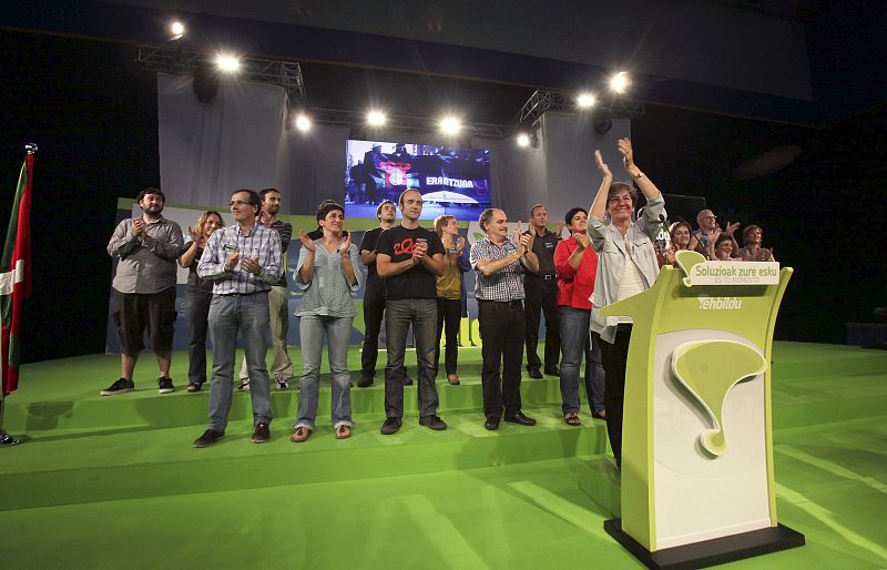 ACTO ELECTORAL DE EH BILDU EN EL FRONTÓN ATANO III DE SAN SEBASTIÁN