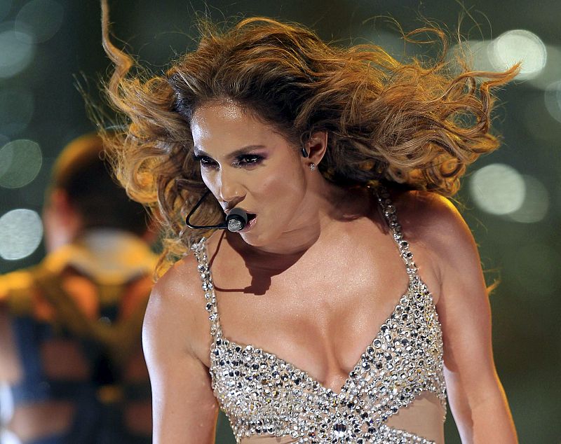 Jennifer López, melena al viento